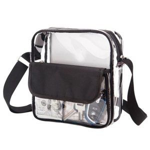 Clear Crossbody Satchel Handbag - Stadium Events
